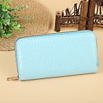 Wholesale Women Fashion Pattern Printed PU Long Purses - Image 19