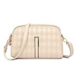 Vintage Women Double Zipper Crossbody Bag - Image 19