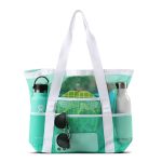 Wholesale Large Capacity Mesh Multi-Functional Swimming Bag Storage Tote Bag - Image 20