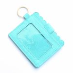 Women Fashion Simple Solid Color Pu Leather Card Wallet - Image 4