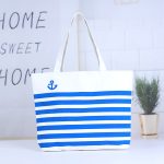 Wholesale Women Fashion Casual Printed Large Capacity Canvas Beach Bag - Image 19