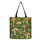 Wholesale Women'S Creative Large Capacity Portable Mushroom Print Shopping Bag - Image 36