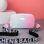 Wholesale Women Fashion Gradient Embossed Square Crossbody Bag - Image 19