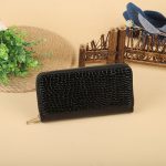 Wholesale Women Fashion Pattern Printed PU Long Purses - Image 21