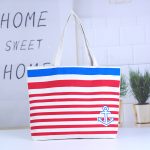 Wholesale Women Fashion Casual Printed Large Capacity Canvas Beach Bag - Image 20