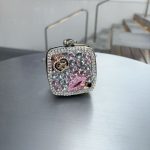 Wholesale Mini Square Acrylic Round Fashion Crossbody Rhinestone Bag - Image 16
