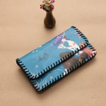 Wholesale Women Fashion Vintage Ethnic Style Cartoon Pattern Kids Print Wallet - Image 22