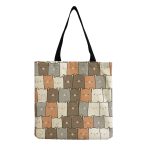 Wholesale Fashionable Foldable Portable Cute Cat Group Printing Shopping Bag - Image 40