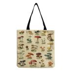 Wholesale Women'S Creative Large Capacity Portable Mushroom Print Shopping Bag - Image 38