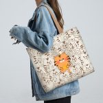 Women'S Fashion Graffiti Vintage Large Capacity Canvas Tote Bag - Image 40