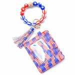 Women Fashion Bohemia Tassel Bracelet Compact Wallet - Image 19