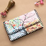 Wholesale Women Fashion Vintage Ethnic Style Cartoon Pattern Kids Print Wallet - Image 24