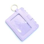 Women Fashion Simple Solid Color Pu Leather Card Wallet - Image 2