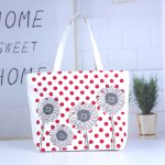 Wholesale Women Fashion Casual Printed Large Capacity Canvas Beach Bag - Image 23