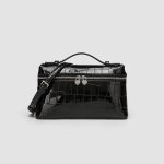 Wholesale Women Solid Color Pu Square Zipper Box Bag - Image 22