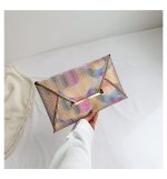 Wholesale Women Fashion Simple Smob Color Block Rectangular Purses - Image 8