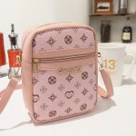 Women Fashion Printed Zip Crossbody Purses - Image 8