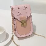 Wholesale Women Fashion Printed Clamping Chain Crossbody Bag Purses - Image 8