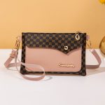 Women Simple Print Multi-Function Zipper Purses - Image 8