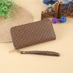 Women Fashion Geometric Printing Large Capacity Zipper Multi-Card Purses - Image 8