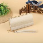 Women Fashion Long Frosted Double Zipper Gradient Multi-Card Position Purses - Image 8