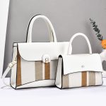 Women Color Blocking 2 In 1 Flap Bag - Image 4