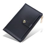 Multifunctional Wallet Zipper Solid Color Wallet - Image 8