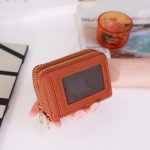 Women Fashion Multi-Card Double-Layer Zipper Transparent Window Large Capacity Wallet - Image 8