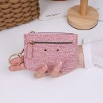 Women Fashion Solid Color Mini Card Holder Wallet - Image 8