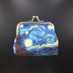 Women'S Fashion Printed Van Gogh Oil Painting Creative Mini Wallet - Image 15