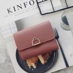 Women Fashion Personality Small Lock Metal Buckle Ladies Short Wallet - Image 15