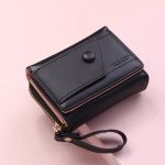 Women Fashion Zipper Compact Wallet - Image 13