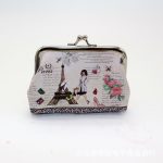 Women Fashion Digital Printing Compact Clip Wallet - Image 13