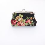 Women Fashion Creative Canvas Rose Buckle Short Wallet - Image 14