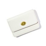 Women Fashion Retro Solid Color Lock Flip Mini Wallet - Image 8