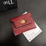 Women'S Fashion Simple Crocodile Lock Mini Wallet - Image 8