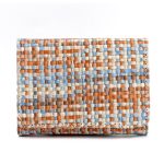 Women Fashion Multifunctional Straw Woven Folding Wallet - Image 8