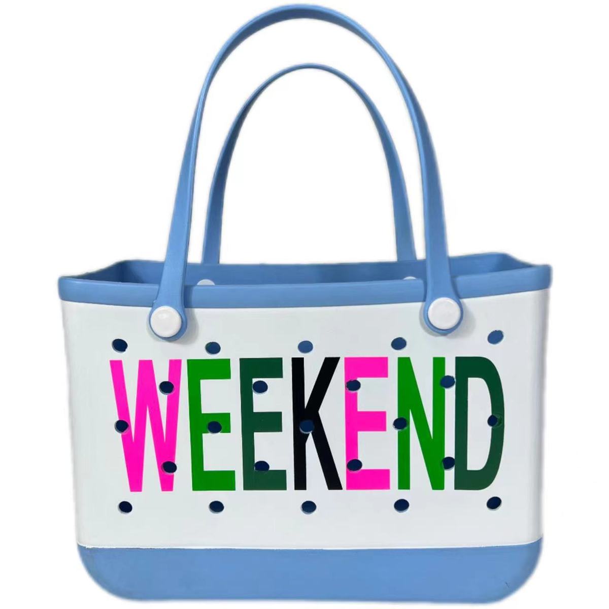 color_2-122 Wholesale 48*35*24cm Printed Eva Beach Hole Bag - Image 1