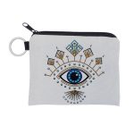 Wholesale Women Fashion Evil Eye Print Mini Wallet - Image 8