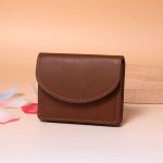 Wholesale Women Simple Solid Color Flip Mini Wallet - Image 8