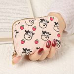 Wholesale Women Fashion Cartoon Cow Print Mini Wallet - Image 8