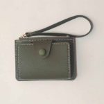 Wholesale Women Fashion Casual Solid Color PU Zipper Two-Fold Wallets - Image 8