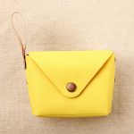 Wholesale Women Fashion Cute Solid Color Pvc Buckle Key Bag Wallet - Image 5