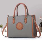 Women Fashion Casual Solid Color Large Capacity Handbag - Image 7