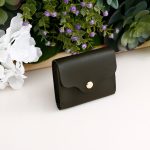 Wholesale Fashion Simple Retro Solid Color Mini Coin Card Bag Wallets - Image 6