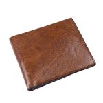 Wholesale Men Fashion Simple Solid Color Soft Leather Thin Wallet - Image 8