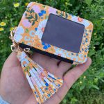 Women Fashion Floral Printed Multi-Function Pu Leather Zipper Multi-Card Wallet - Image 3