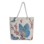 Wholesale Fashion Cartoon Jacquard Canvas Tote Bag - Image 7