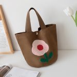 Wholesale Women Fashion Embroidered Canvas Tote Bag - Image 11