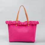 Wholesale Simple Solid Color Large Capacity Tassel Canvas Tote Bag - Image 8